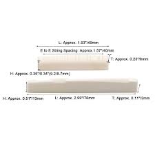 Maybe you would like to learn more about one of these? Acoustic Guitar Bridge Parts Replacement Accessories Disens 12 String Guitar Saddle And Nut Slotted Real Bone Neck Nuts Bridge Bridge Parts