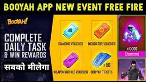 Enjoy the latest features such as diamonds generator easily by using our garena free fire cheats 2019. How To Get Diamond Royale Voucher In Booyah App Herunterladen