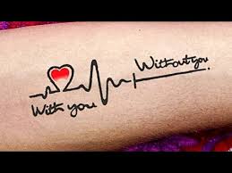 Hey sea, i was just reading your posts about louis' heart/stag tattoo and i didn't see anything about this so i thought i'd mention that the ekg line is actually from a previous tattoo. Meaningful Heart Beat Tattoo On Hand With Pen Ll Amazing Tattoo Designs Youtube