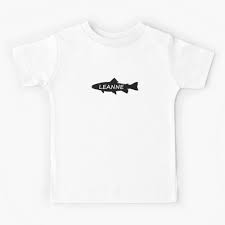 T-shirt enfant for Sale avec l'œuvre « Leanne poisson » de l'artiste gulden 