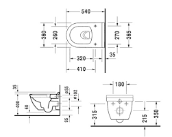 14 1/8 x 21 1/4 inch. Duravit Spulrandloses Wand Wc Set Starck 3 Rimless Weiss Wc Sitz Mit Absenkautomatic 45270900a1 Bei Hornbach Kaufen