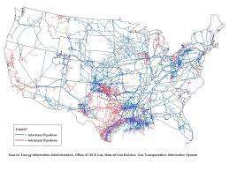 * map of colonial pipeline system: Transporting Natural Gas Eme 444 Global Energy Enterprise