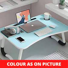 This adjustable laptop stands for bed allows you to work from your couch, your favorite chair or even the kitchen table. Smart Multi Purpose Laptop Table Stand Study Table Bed Table Foldable And Portable Ergonomic Rounded Edges Non Slip Legs Engineered Wood Color Random Colours Buy Online At Best Prices In Nepal Daraz Com Np