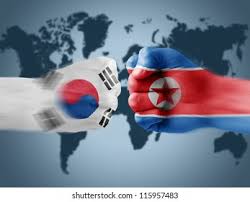 South korean exports grew 19 percent last year. South Korea X North Korea Stock Illustration 115957483