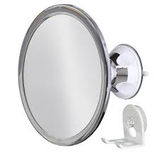 Shower Mirror Round Mirrors Shaving No Fog Wall Mount Holder Rotating Bathroom Shower Mirror Shaving Mirror Personal Mirror