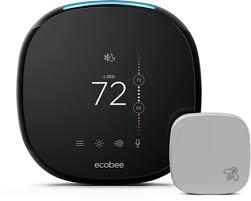 Press the left button and hold. Trouble Shooting Your Ecobee Thermostat Hvac Tips