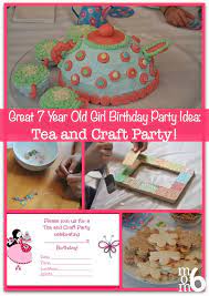 Tea Party Birthday Ideas Girl Birthday Party Crafts Tea Party Birthday Craft Party