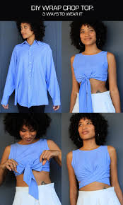 True Blue Me You Diys For Creatives Upcycle Shirt Diy Crop Top Diy Fashion