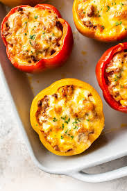 Ground Beef Stuffed Peppers Are A Tasty Classic That The Whole Family Will Love They Make Great Leftovers In 2020 Stuffed Peppers Stuffed Peppers Beef Recipes