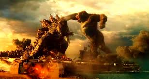 Find funny gifs, cute gifs, reaction gifs and more. New Godzilla Vs Kong Clip Shows The Big Ape Slugging The Lizard In The Jaw Bounding Into Comics