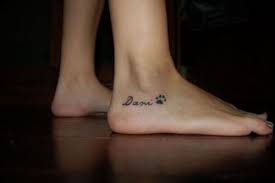 Pin By Jeannie Hall On My Style Tattoos Pawprint Tattoo Dog Tattoos