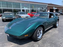 Image result for Blue Green 1973 Corvette