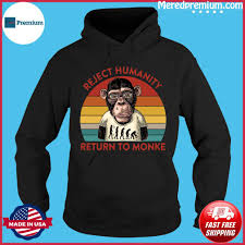 3 cats in a trench coat 21 мар в 22:05. Reject Humanity Return To Monke Vintage Shirt Hoodie Sweater Long Sleeve And Tank Top