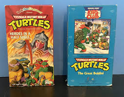 2 Teenage Mutant Ninja Turtles VHS