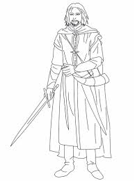 All rights belong to their respective owners. Boromir 1 Coloring Page Free Printable Coloring Pages For Kids