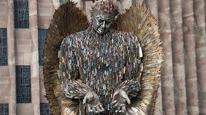 Check out our knives out selection for the very best in unique or custom, handmade pieces from our prints shops. Knife Angel Sculpture Installed At Coventry Cathedral Bbc News