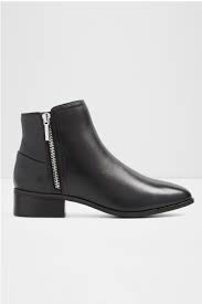 Black Ankle Boots With Brown Heel Womens Aldo Side Zip Flat Leather Ankle Boot Black Ankle Boots Flat Flat Leather Ankle Boots Black Ankle Boots