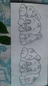 Voce Pode Fazer Uma Linda E Pratica Ideia Com Toalha De Ma Kids Canvas Art Kids Canvas Embroidery Patterns