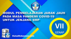 Rpp matematika smp/mts kurikulum berikut memuat identitas sekolah/madrasah, kompetensi inti. Modul Pembelajaran Jarak Jauh Pjj Smp Kelas 7 Semester 2 Masa Pandemi Covid 19 Datadikdasmen