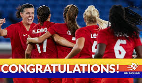 Canada qualified for its first olympic women's soccer tournament in 2008, making it to the quarterfinals. Jgorvenlfgqhtm