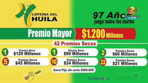 Aquí encontraras los resultados actualizados de su lotería del huila, además de un listado con los resultados anteriores. Loteria Del Huila