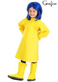Coraline Raincoat Toddler Costume