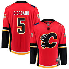 Pushups, rivalries, binge shows and playoff plans. Calgary Flames Fanatics Branded Home Breakaway Jersey Mark Giordano Mens