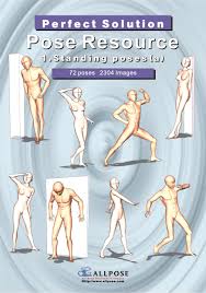 For example if the left leg is going forward the right arm should swing backwards and vise versa. Allpose Book 1 Standing Poses A For Comic Cartoon Manga Anime Illustration Human Body Pose Drawing Techniques Allpose Book Drawing Pose Resource 24 Books Series Allpose 9788992273206 Amazon Com Books