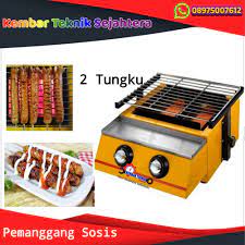 Memulai pemanggangan tanpa memerlukan waktu persiapan yang lama. Jual Kompor Alat Pemanggang Sosis Tanpa Asap 2 Tungku Jakarta Barat Kembar Teknik Sejahtera Tokopedia