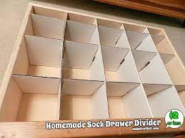 Mdesign long plastic stackable home, office supplies storage organizer box with attached hinged lid, 2 pack. Homemade Sock Drawer Divider Make It Or Fix It Yourself