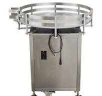 Automatic Bottle Collecting Machine 39.3" Dia. Bottle Turn Rotary  Accumulation