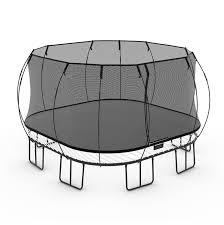 The large trampoline prices will depend mainly on the brand and the quality of materials that are used to make the trampoline. Springfree Trampoline 13ft Trampoline With Safety Net Enclosure