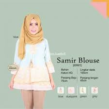 Samir Blouse Baju Atasan Wanita New Model Terbaru Harga Murah Di Surakarta Tribunjualbeli Com
