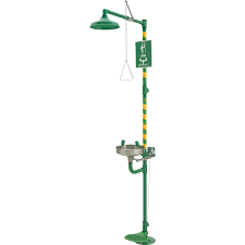 Or less above the floor. Emergency Shower Eyewash Combo Plumbed First Aid Station