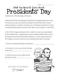 Print as many as you need. Presidents Day Free Worksheet Updated Squarehead Teachers