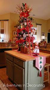 Love The Tree On The Island Whimsical Christmas Trees Christmas Kitchen Decor Christmas Crafts Decorations