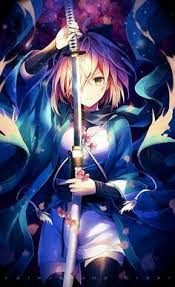 See more ideas about aesthetic anime, anime wallpaper, anime. Anime Wallpaper Girlshair White Eyes Gold With Swords