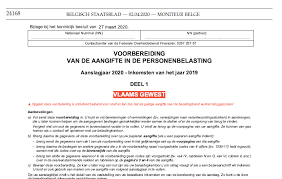 Wij lossen hem graag op. Twitter à¤ªà¤° Els Wyns Uw Belastingaangifte Aanslagjaar 2020 Zoals Elk Jaar Zult U Binnenkort Uw Aangifte Indienen Of Uw Voorstel Van Vereenvoudigde Aangifte Ontvangen Gezien De Huidige Situatie Vindt U Hier Al