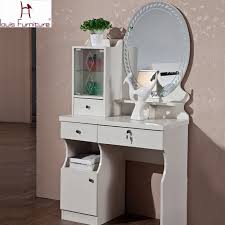 Buy top selling products like conair® fluorescent 1x/10x fluorescent mirror with 15x spot mirror in satin nickel finish and meadow dresser in weathered grey. Concise Modern Style Dresser With Mirror Dressing Table Bench Stool Glass Plate And Lockers Bedroom Furniture Dresser With Mirror Modern Dressersbedroom Furniture Aliexpress