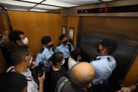 Hong kong's security chief, john lee, accused the five apple daily directors arrested on thursday of using 'journalistic work as a tool to endanger national. Apple Daily Editors Arrested Under Hong Kong Security Law The Statesman
