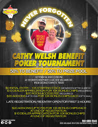 Cathy Welsh Benefit Poker Tournament