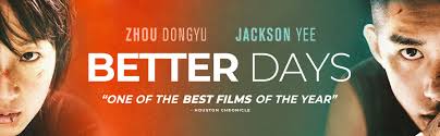 In his youth) is a 2019 chinese romantic crime film directed by derek tsang and starring zhou dongyu and jackson yee. Amazon Com Better Days Blu Ray Zhou Dongyu Jackson Yee Derek Tsang Movies Tv