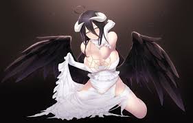 You can also upload and share your favorite albedo wallpapers. Wallpaper Girl Wings Overlord The Lord Albedo Images For Desktop Section Sejnen Download