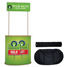 Exhibition Display Stand Pop Up Portable Table Counter Kiosk Trade Show Exhibition Display Stands Exhibition Display Display Stand