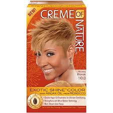 Creme Of Nature Exotic Shine Color Hair Color 10 0 Honey Blonde