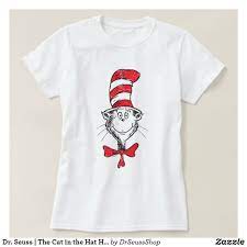 Dr Seuss The Cat In The Hat Head Vintage T Shirt Zazzle Com Vintage Tshirts Vintage Tshirts Women T Shirt
