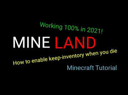 You can use the command /gamerule keepinventory true (case sensitive) to prevent the player from losing items on death. How To Enable Keep Inventory After Death In Minecraft Mineland Creative Working In 2021 No Rank Youtube