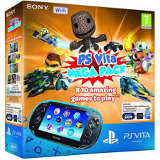 PS Vita (Wi-Fi Enabled) Mega Pack (Includes 10 Games and 8Gb Memory Card)  Games Consoles - Zavvi UK