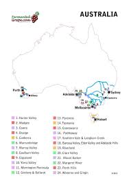 A Guide To Australian Wine Fermented Grape The World Of Wine Australian Wine Wine Map Australia Wine