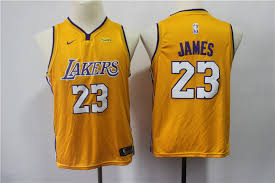 See the latest lakers news, player interviews, and videos. Nike Nba Los Angeles Lakers 23 Lebron James Yellow Youth Jersey